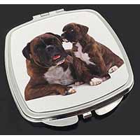 Boxer Dog Puppy Make-Up Compact Mirror