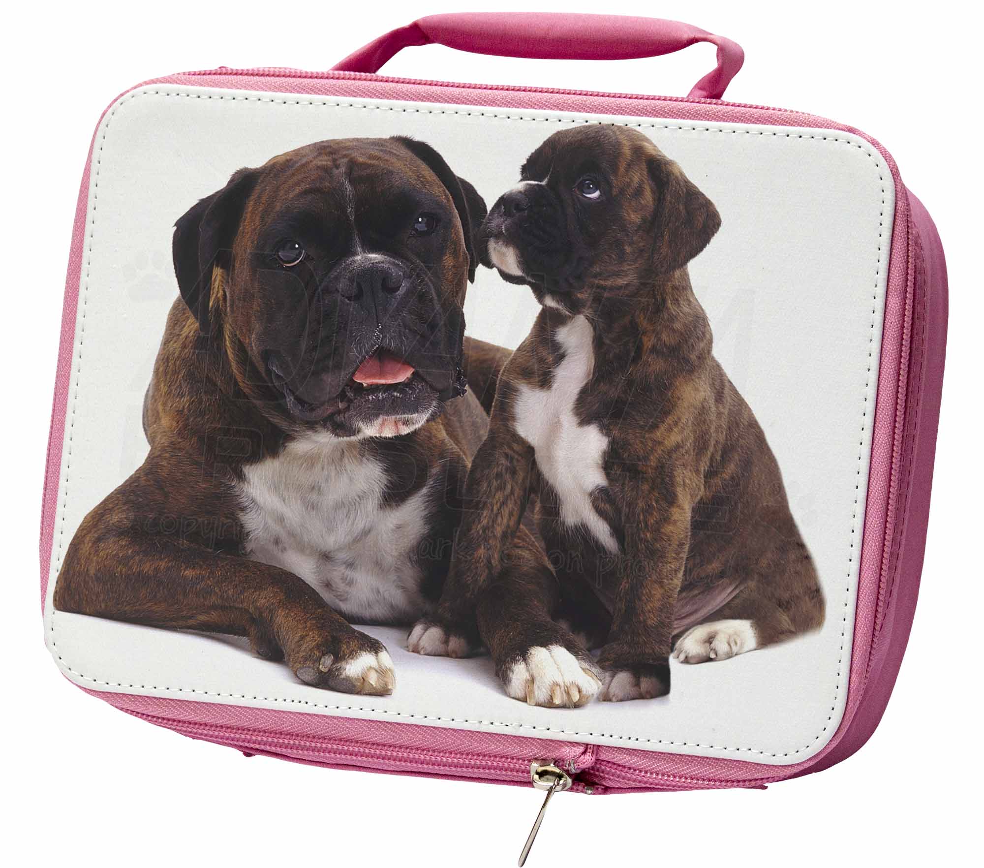 Boxer Dog+Puppy 'Love You Mum' Keepsake/Jewellery Box Christmas Gif AD-B40lymJB