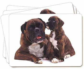 Boxer Dog Puppy Picture Placemats in Gift Box