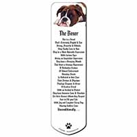 Boxer Dog Bookmark, Book mark, Printed full colour