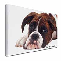Boxer Dogs Grandma Gift Canvas X-Large 30"x20" Wall Art Print