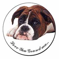 Boxer Dogs Grandma Gift Fridge Magnet Printed Full Colour