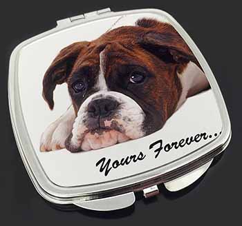 Boxer Dog "Yours Forever..." Make-Up Compact Mirror