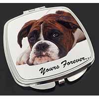 Boxer Dog "Yours Forever..." Make-Up Compact Mirror