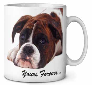 Boxer Dog "Yours Forever..." Ceramic 10oz Coffee Mug/Tea Cup