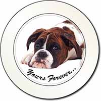 Boxer Dog "Yours Forever..." Car or Van Permit Holder/Tax Disc Holder