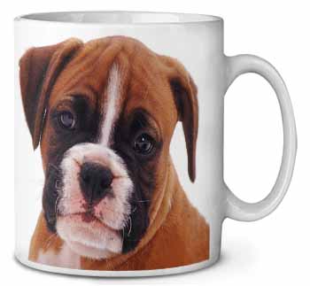 Red and White Boxer Puppy Ceramic 10oz Coffee Mug/Tea Cup