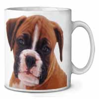 Red and White Boxer Puppy Ceramic 10oz Coffee Mug/Tea Cup