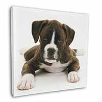 Boxer Dog Square Canvas 12"x12" Wall Art Picture Print