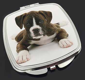 Boxer Dog Make-Up Compact Mirror