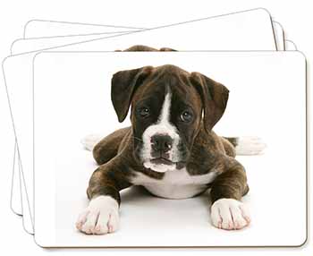 Boxer Dog Picture Placemats in Gift Box