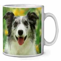 Blue Merle Border Collie Ceramic Coffee Mug/Tea Cup