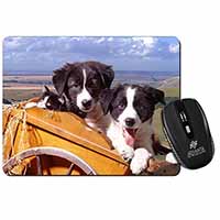 Border Collie Puppies Computer Mouse Mat