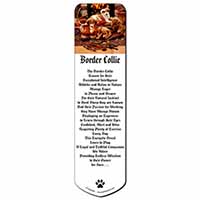 Border Collie Bookmark, Book mark, Printed full colour