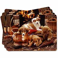 Border Collie Picture Placemats in Gift Box