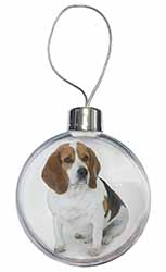 Beagle Dog Christmas Bauble