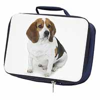 Beagle Dog Navy Insulated School Lunch Box/Picnic Bag