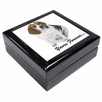Beagle Dog "Yours Forever..." Keepsake/Jewellery Box