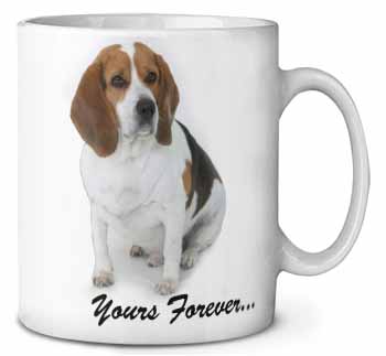 Beagle Dog "Yours Forever..." Ceramic 10oz Coffee Mug/Tea Cup