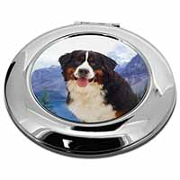 Bernese Mountain Dog Make-Up Round Compact Mirror