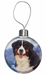 Bernese Mountain Dog Christmas Bauble