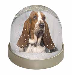Basset Hound Dog Photo Snow Globe Waterball