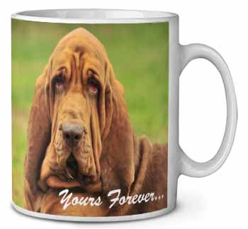 Blood Hound Dog "Yours Forever..." Ceramic 10oz Coffee Mug/Tea Cup