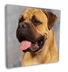 Bullmastiff Dog Square Canvas 12"x12" Wall Art Picture Print