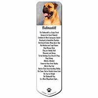 Bullmastiff Dog Bookmark, Book mark, Printed full colour