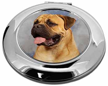 Bullmastiff Dog Make-Up Round Compact Mirror