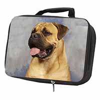 Bullmastiff Dog Black Insulated School Lunch Box/Picnic Bag