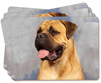 Bullmastiff Dog Picture Placemats in Gift Box
