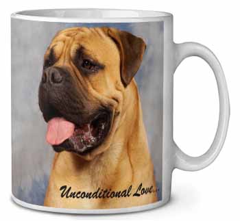Bullmastiff Dog-With Love Ceramic 10oz Coffee Mug/Tea Cup