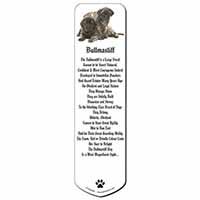 Bullmastiff Dog Puppies Bookmark, Book mark, Printed full colour