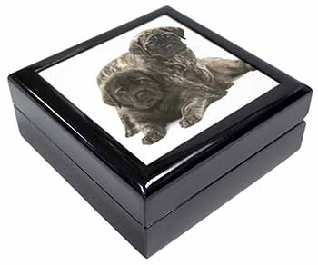 Bullmastiff Dog Puppies Keepsake/Jewellery Box