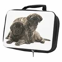 Bullmastiff Dog Puppies Black Insulated School Lunch Box/Picnic Bag