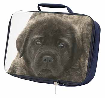 Bullmastiff Puppy Navy Insulated School Lunch Box/Picnic Bag