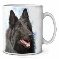 Black Belgian Shepherd Dog Ceramic 10oz Coffee Mug/Tea Cup