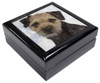 Border Terrier Dog Keepsake/Jewellery Box