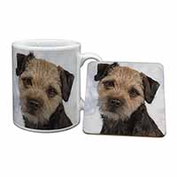 Border Terrier Dog Mug and Coaster Set - Advanta Group®