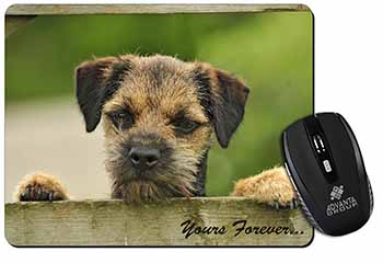 Border Terrier Puppy Dog "Yours Forever..." Computer Mouse Mat