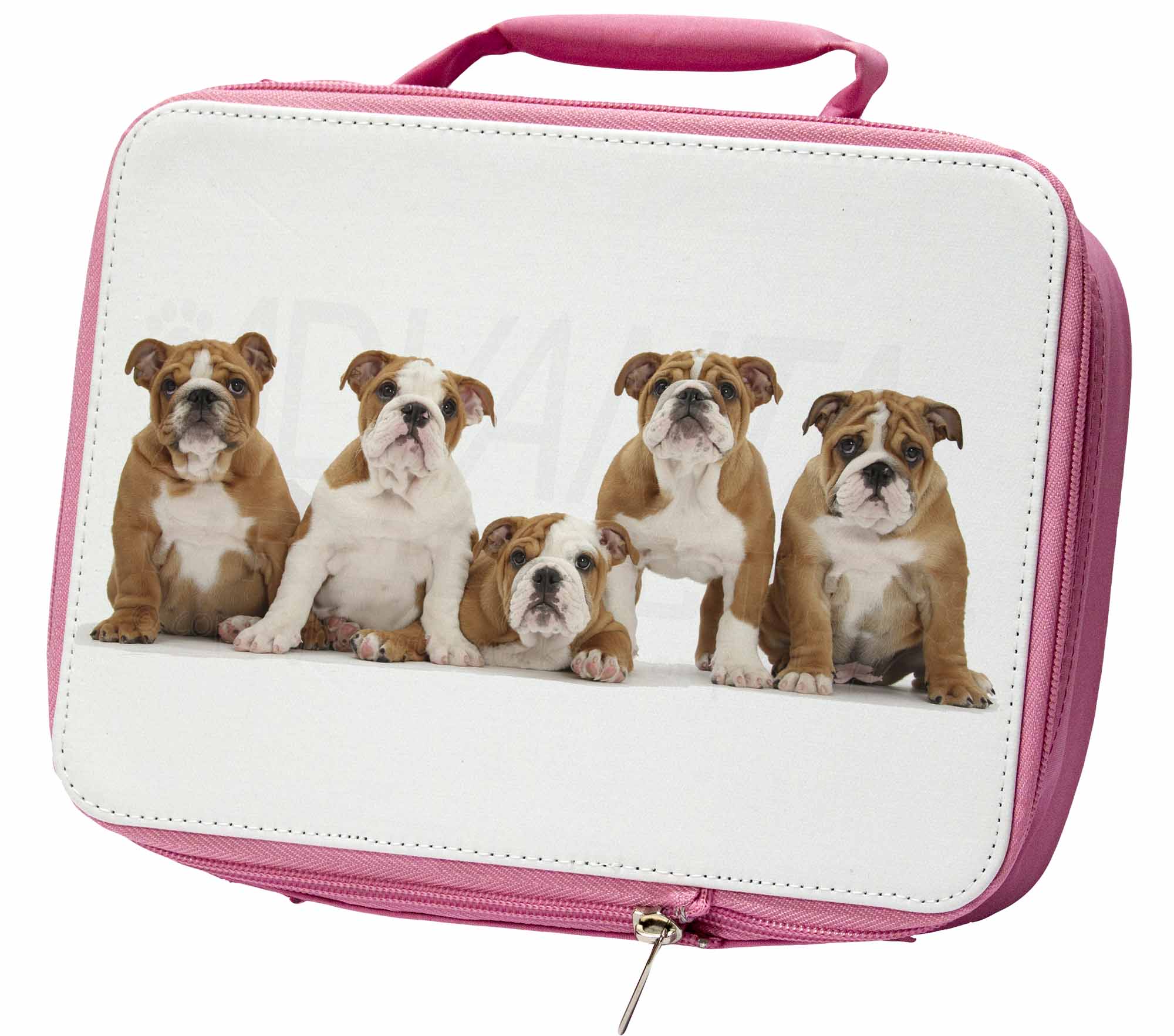 Yorkshire Terrier Dog Insulated Pink School Lunch Box Bag AD-Y4LBP 