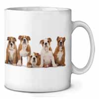 Bulldog Puppy Dogs Ceramic 10oz Coffee Mug/Tea Cup