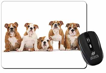 Bulldog Puppy Dogs Computer Mouse Mat