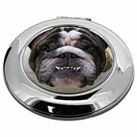 Bulldog Make-Up Round Compact Mirror