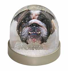 Bulldog Snow Globe Photo Waterball