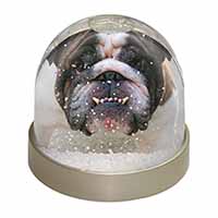 Bulldog Snow Globe Photo Waterball