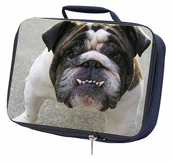 Bulldog Navy Insulated School Lunch Box/Picnic Bag