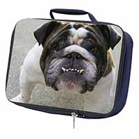 Bulldog Navy Insulated School Lunch Box/Picnic Bag
