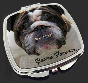 Bulldog "Yours Forever..." Make-Up Compact Mirror